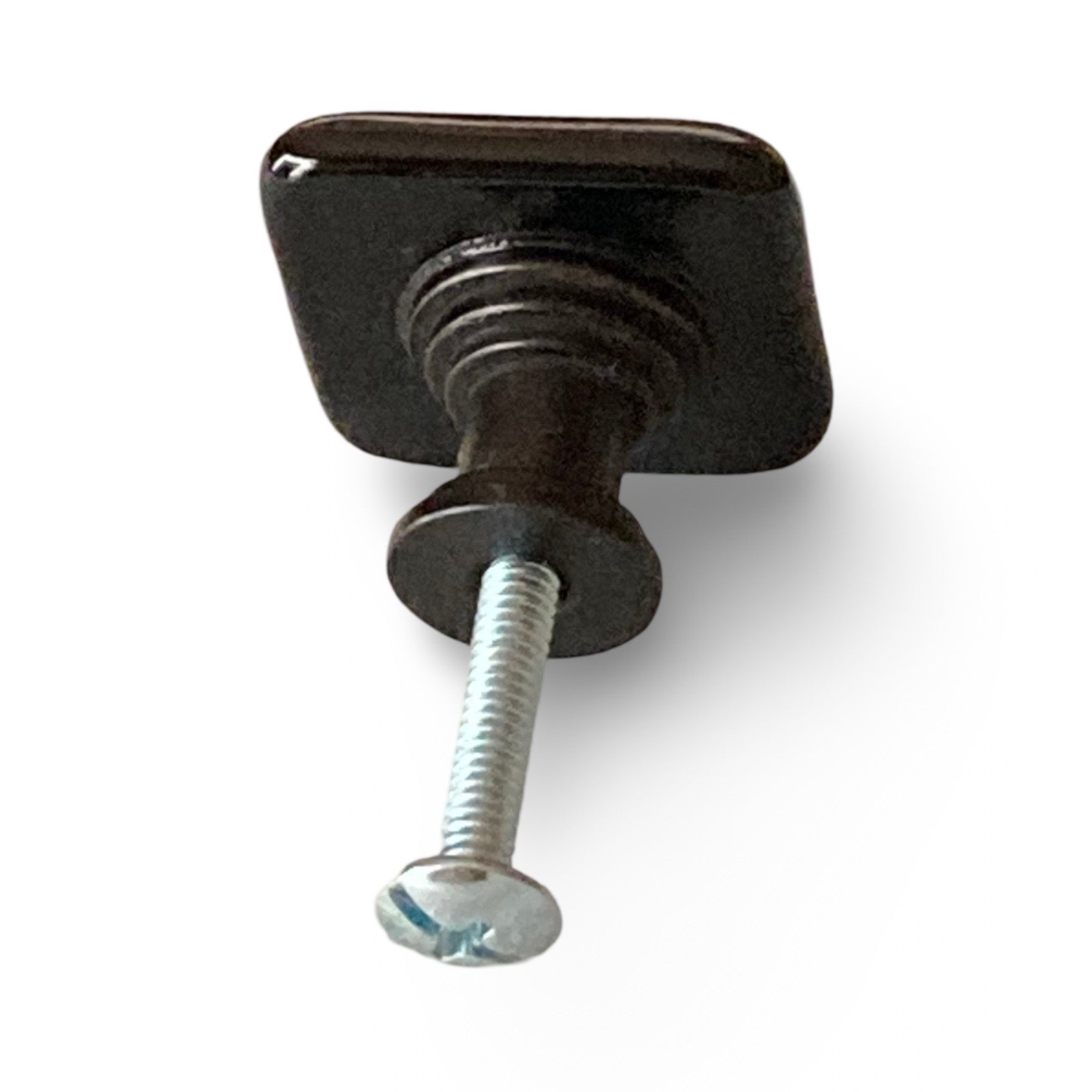 Multi-colored Cabinet Knob with Oiled Rubbed Bronze Hardware